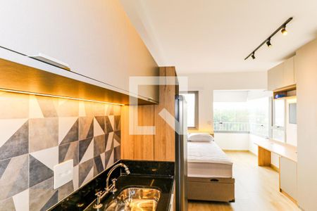 Studio para alugar com 20m², 1 quarto e sem vaga Studio para alugar com 20m², 1 quarto e sem vagaCozinha