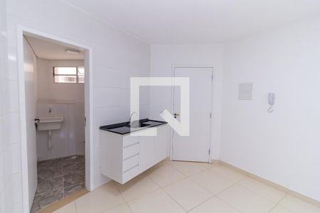 Cozinha de apartamento para alugar com 1 quarto, 30m² em Vila Bela, São Paulo