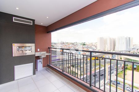 Varanda gourmet de apartamento para alugar com 2 quartos, 63m² em Jardim Independência (são Paulo), São Paulo