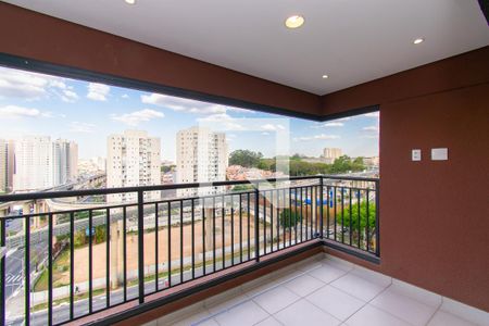Varanda gourmet de apartamento para alugar com 2 quartos, 63m² em Jardim Independência (são Paulo), São Paulo