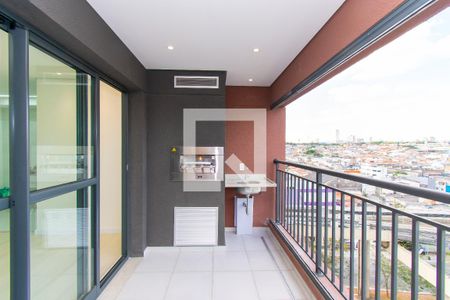 Varanda gourmet de apartamento para alugar com 2 quartos, 63m² em Jardim Independência (são Paulo), São Paulo