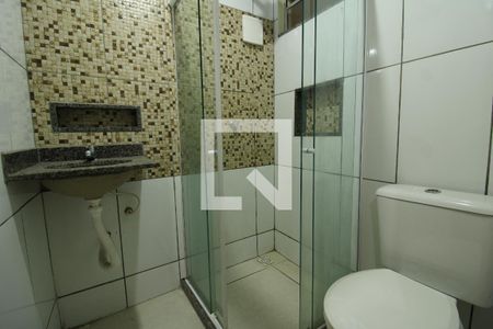 Banheiro de kitnet/studio para alugar com 1 quarto, 50m² em Barra da Tijuca, Rio de Janeiro