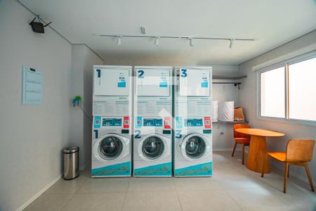 Apartamento para alugar com 25m², 1 quarto e sem vaga Apartamento para alugar com 25m², 1 quarto e sem vagaLavanderia