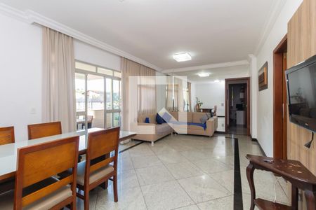 Sala de apartamento para alugar com 4 quartos, 130m² em Cidade Nova, Belo Horizonte