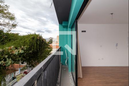Sacada do Quarto e Sala de apartamento para alugar com 1 quarto, 27m² em Jardim São Paulo(zona Norte), São Paulo