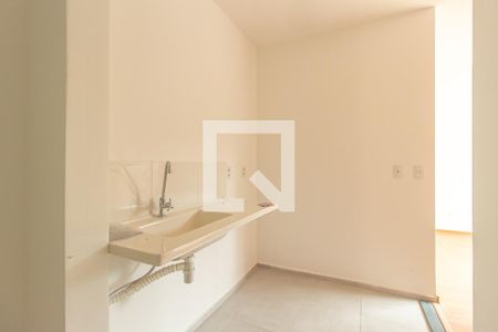 Apartamento para alugar com 45m², 2 quartos e 1 vagaDetalhe da Cozinha