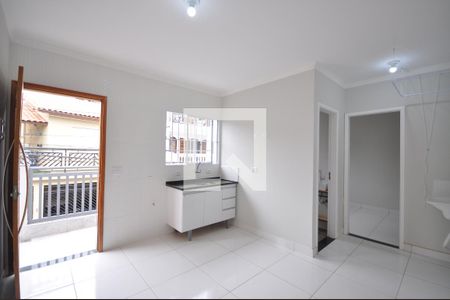 Sala/Cozinha de casa de condomínio para alugar com 1 quarto, 27m² em Jardim Virginia Bianca, São Paulo