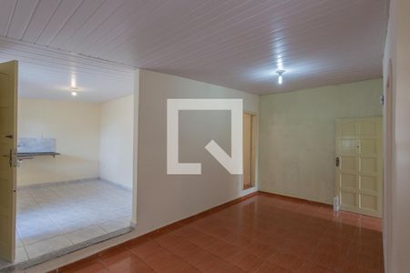 Sala de casa para alugar com 2 quartos, 70m² em União, Belo Horizonte