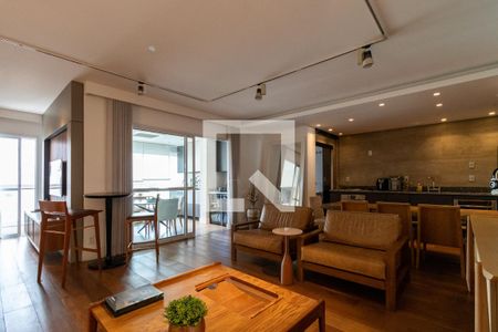 Sala de apartamento à venda com 2 quartos, 130m² em Vila Anastácio, São Paulo