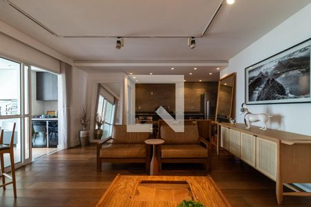 Sala de apartamento à venda com 2 quartos, 130m² em Vila Anastácio, São Paulo