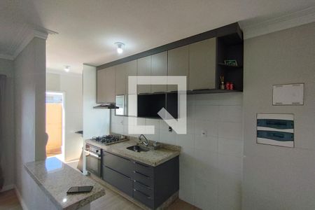Cozinha de apartamento para alugar com 2 quartos, 49m² em Distrito de Bonfim Paulista, Ribeirão Preto