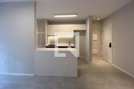 Sala de apartamento para alugar com 2 quartos, 76m² em Indianópolis, São Paulo