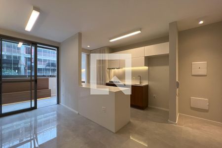 Sala de apartamento para alugar com 2 quartos, 76m² em Indianópolis, São Paulo