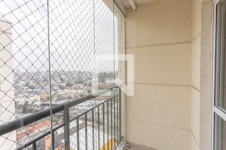 Varanda da sala de apartamento à venda com 3 quartos, 63m² em Centro, Diadema