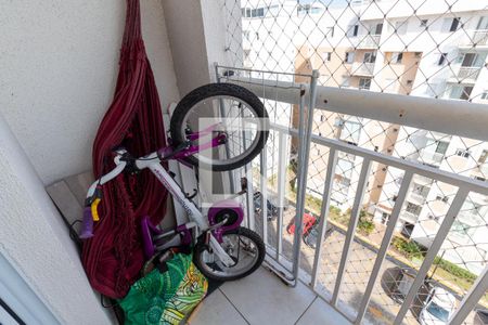 Varanda da Sala de apartamento à venda com 2 quartos, 47m² em Vila Califórnia, São Paulo