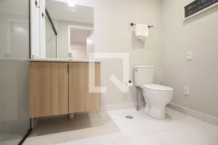Banheiro  de kitnet/studio para alugar com 1 quarto, 35m² em Cidade Mãe do Céu, São Paulo