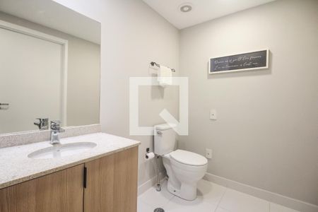 Banheiro  de kitnet/studio para alugar com 1 quarto, 35m² em Cidade Mãe do Céu, São Paulo