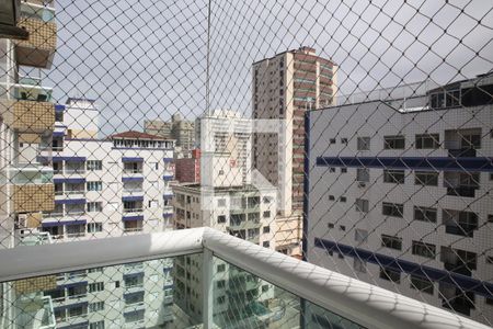 Varanda da Sala de apartamento para alugar com 2 quartos, 65m² em Cidade Ocian, Praia Grande