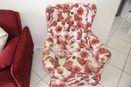 Detalhe Sala de apartamento para alugar com 2 quartos, 65m² em Cidade Ocian, Praia Grande