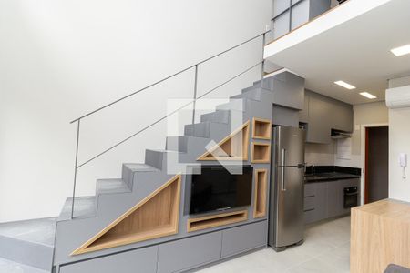 Sala de apartamento para alugar com 1 quarto, 45m² em Jardim das Bandeiras, São Paulo