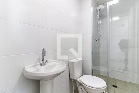 Banheiro de apartamento para alugar com 1 quarto, 24m² em Santo Amaro, São Paulo