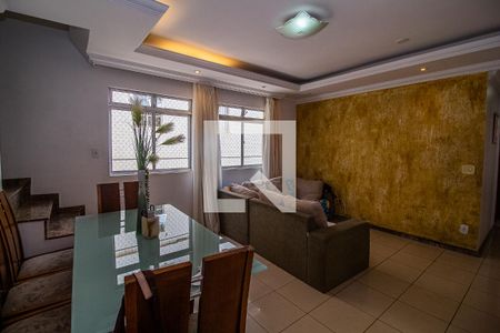 Sala de apartamento para alugar com 4 quartos, 177m² em Paquetá, Belo Horizonte