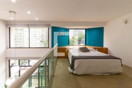 Apartamento para alugar com 90m², 1 quarto e 2 vagasMezanino - Quarto 