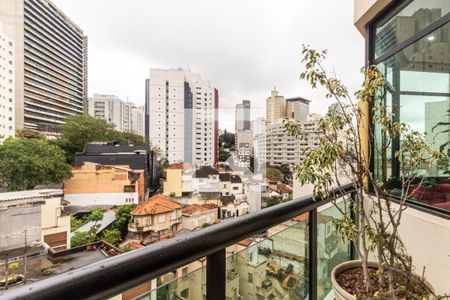 Apartamento para alugar com 90m², 1 quarto e 2 vagasSala de Jantar - Varanda