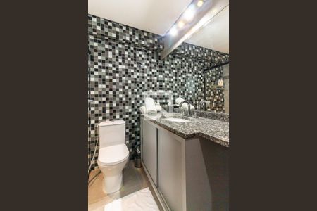 Apartamento para alugar com 90m², 1 quarto e 2 vagasMezanino - Banheiro