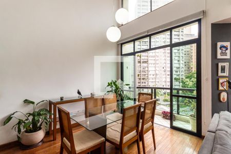 Apartamento para alugar com 90m², 1 quarto e 2 vagasSala de Jantar