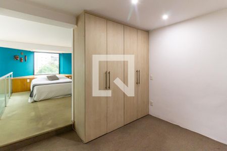 Apartamento para alugar com 90m², 1 quarto e 2 vagasMezanino - Quarto 