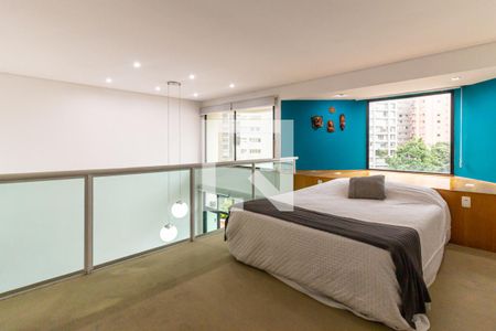 Apartamento para alugar com 90m², 1 quarto e 2 vagasMezanino - Quarto 