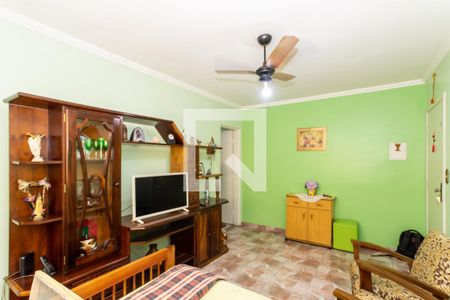 Sala de apartamento à venda com 1 quarto, 56m² em Jardim Santa Mena, Guarulhos