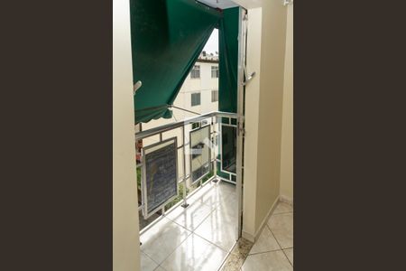 Varanda da Sala de apartamento à venda com 2 quartos, 52m² em Taquara, Rio de Janeiro