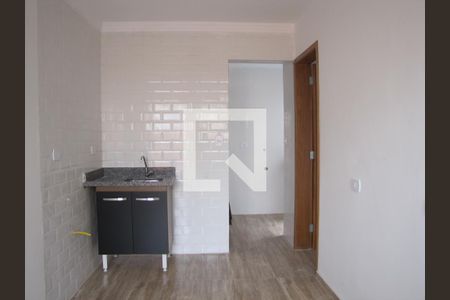 Sala/Cozinha de kitnet/studio para alugar com 2 quartos, 40m² em Vila Guilhermina, São Paulo