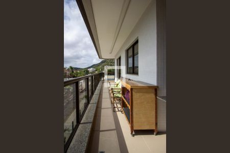 Varanda da Sala de apartamento à venda com 2 quartos, 100m² em Itaipu, Niterói