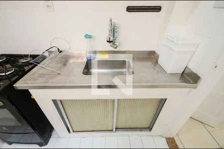 Cozinha de apartamento para alugar com 1 quarto, 60m² em Tijuca, Rio de Janeiro
