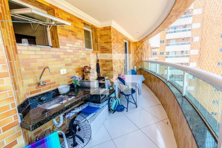 Churrasqueira de apartamento para alugar com 1 quarto, 82m² em Canto do Forte, Praia Grande