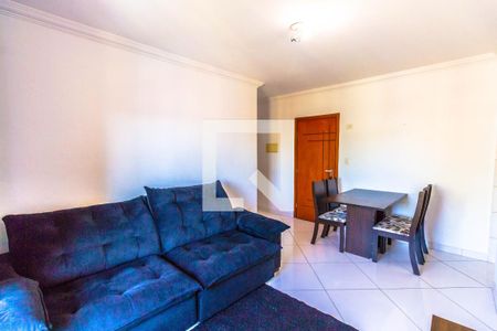 Sala de apartamento para alugar com 1 quarto, 82m² em Canto do Forte, Praia Grande