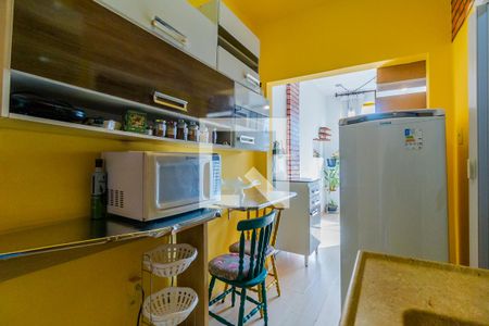 Cozinha de kitnet/studio à venda com 1 quarto, 21m² em Centro Histórico, Porto Alegre