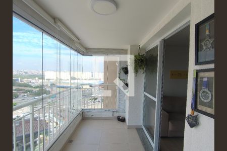 Varanda de apartamento à venda com 2 quartos, 71m² em Vila Antonieta, Guarulhos