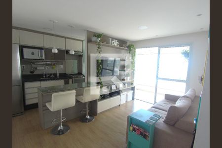 Sala de apartamento à venda com 2 quartos, 71m² em Vila Antonieta, Guarulhos