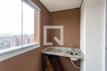 Varanda da sala de apartamento para alugar com 2 quartos, 53m² em Taboão, São Bernardo do Campo