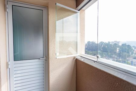 Varanda da sala de apartamento para alugar com 2 quartos, 53m² em Taboão, São Bernardo do Campo