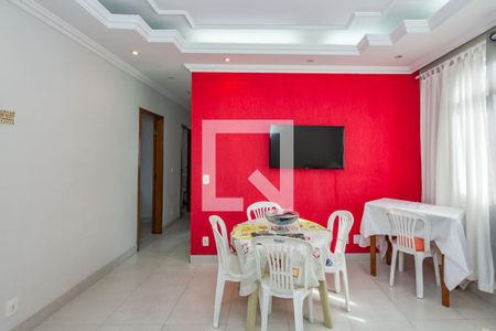 Sala de apartamento à venda com 3 quartos, 89m² em Monsenhor Messias, Belo Horizonte