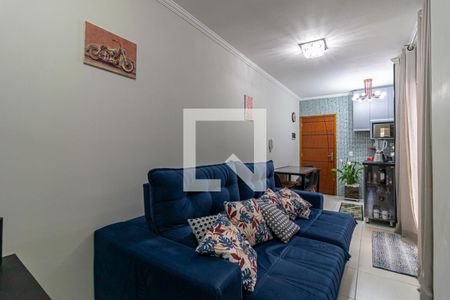 Sala de apartamento à venda com 2 quartos, 43m² em Jardim do Estádio, Santo André
