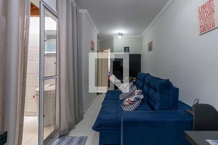 Sala de apartamento à venda com 2 quartos, 43m² em Jardim do Estádio, Santo André