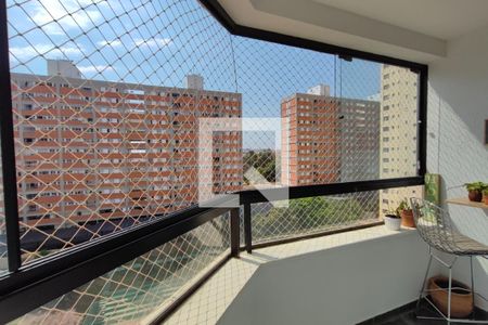 Varanda da Sala de apartamento à venda com 3 quartos, 100m² em Parque Prado, Campinas