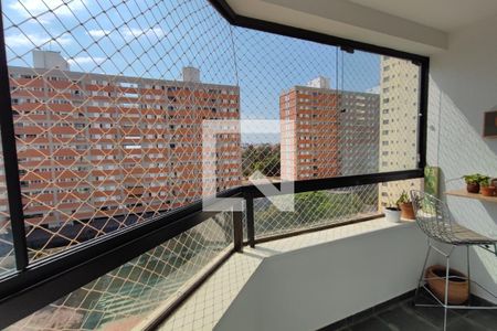 Varanda da Sala de apartamento à venda com 3 quartos, 100m² em Parque Prado, Campinas