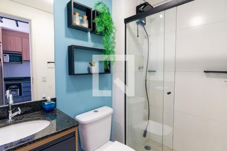 Banheiro de apartamento para alugar com 1 quarto, 28m² em Saúde, São Paulo